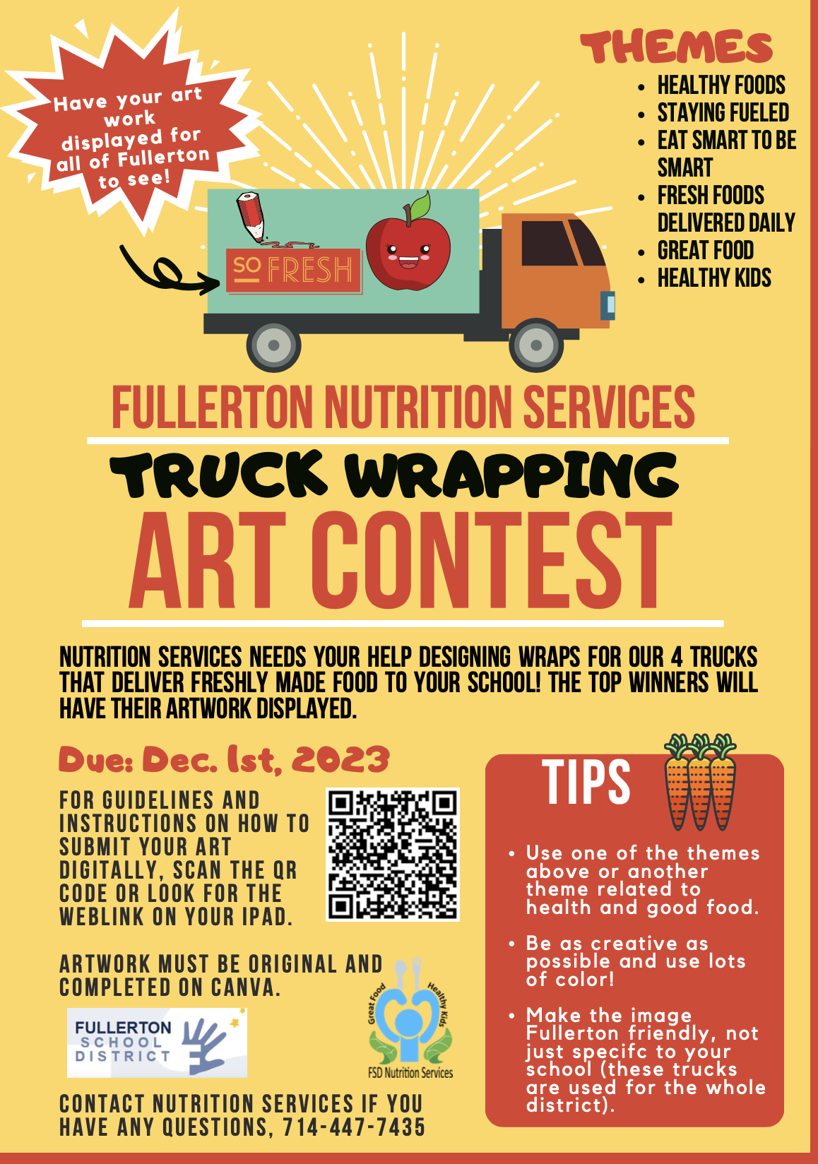 FSD Truck Art Contest